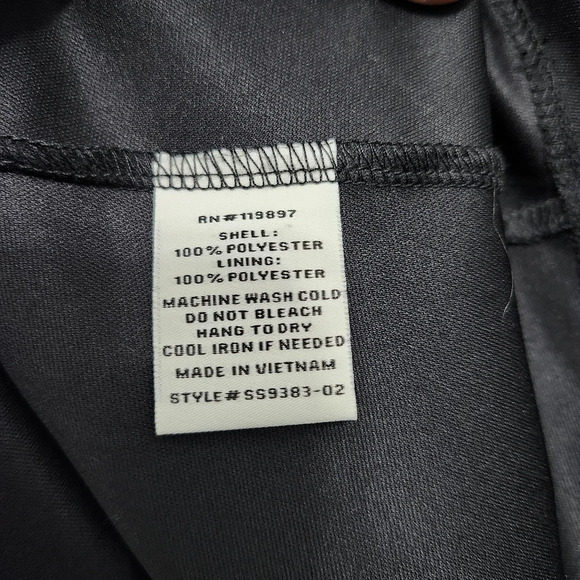 Collective concepts women's mini skirt floral size M black - Picture 5 of 6